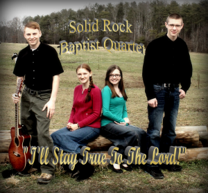 SOLID ROCK BAPTIST QUARTET CD COVER PIC